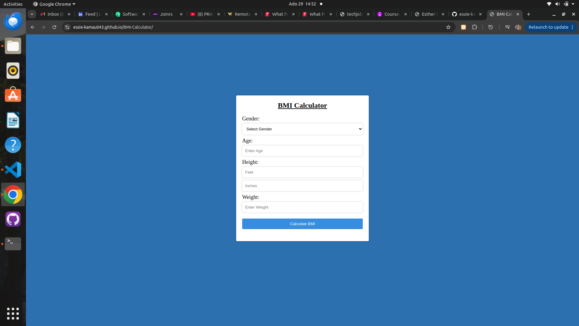 BMI Calculator